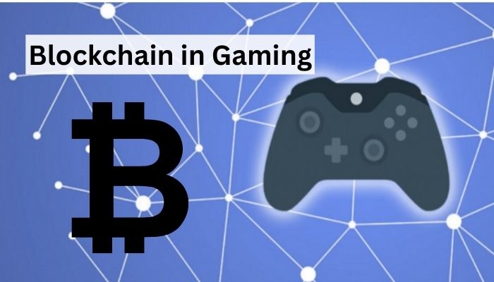 Gaming Console and Bitcoin Logo